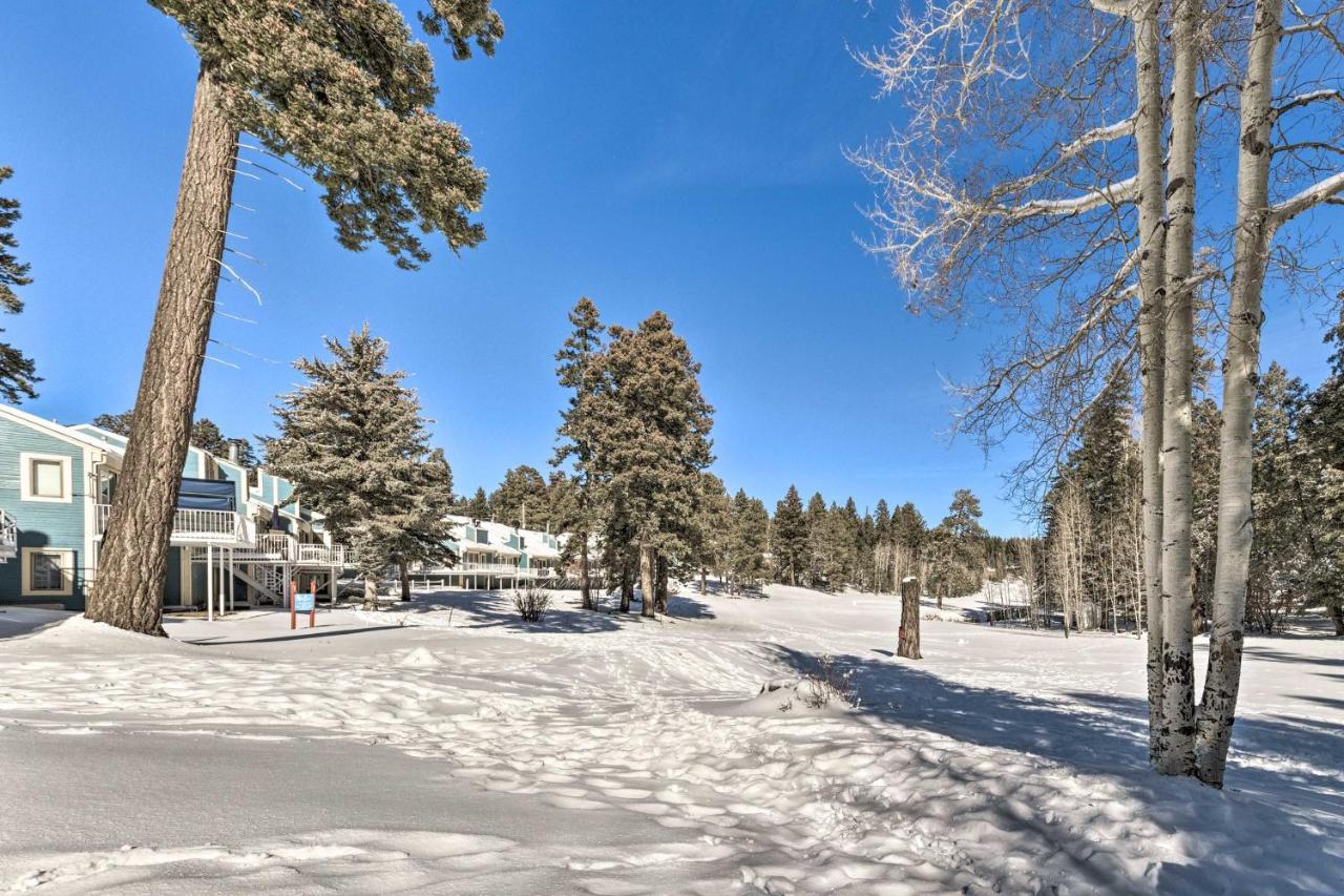 Bright Cloudcroft Condo With Game Room And Deck! Exterior foto